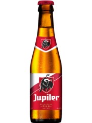 belgisches Bier Jupiler in der 0,33l Bierflasche