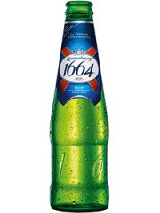 französisches Bier Kronenbourg 1664 in der 0,25l Bierflasche