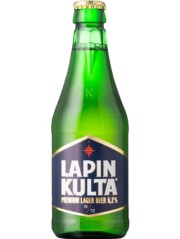 finnisches Bier Lapin Kulta in der 315 ml Bierflasche Bier kaufen