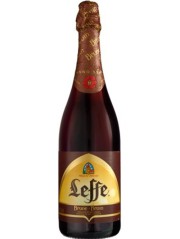 belgisches Bier Leffe Brune in der 75 cl Bierflasche