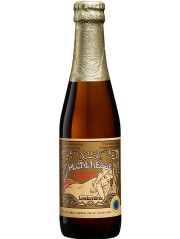 belgisches Bier Lindemans Pecheresse als Pfirsichbier Bierflasche in der 0,25 l Bierflasche Bier kaufen