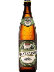 deutsches Bier Maxlrainer Helles in der 0,5 l Bierflasche