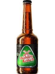 deutsches Bier Mühlen Kölsch in der 33 cl Bierflasche