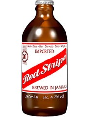 jamaikanisches Bier Red Stripe Lager in der 33 cl Bierflasche Bier kaufen