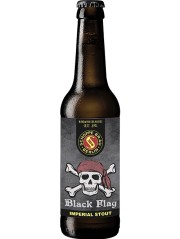 deutsches Bier Schoppe Bräu Black Flag Imperial Stout in der 0,33 l Bierflasche Bier kaufen