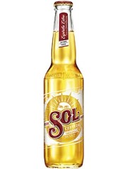 mexikanisches Bier Sol in der 33 cl Bierflasche