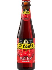 belgisches Bier St Louis Kriek Lambic Kirschbier in der 0,25 l Bierflasche Bier kaufen