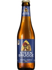 belgisches Bier Steen Brugge Tripel in der 33 cl Bierflasche