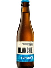 belgisches Bier Super 8 Blanche in der 33 cl Bierflasche