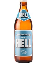 deutsches Bier Superfreunde Hell 0,5 l Bierflasche Bier kaufen