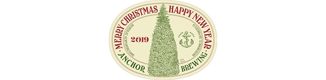 englisches Bier Anchor Christmas Brauerei Logo