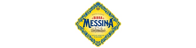 italienisches Bier Birra Messina Resetta Classica Brauerei Logo