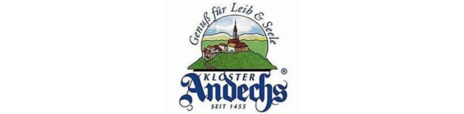 deutsches Bier Andechs Weißbier Hell Kloster Brauerei Logo