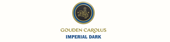 belgisches Bier Gouden Carolus Imperial Dark 0,75 l Brauerei Logo