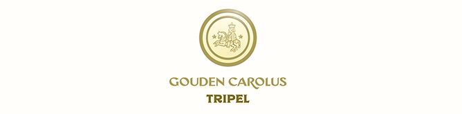 belgisches Bier Gouden Carolus Tripel 0,75 l Brauerei Logo