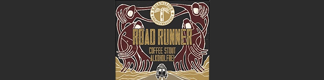 deutsches Bier Kehrwieder Road Runner Coffee Stout Alkoholfrei Brauerei Logo