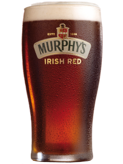 irisches Bier Murphy's Irish Red Bierglas